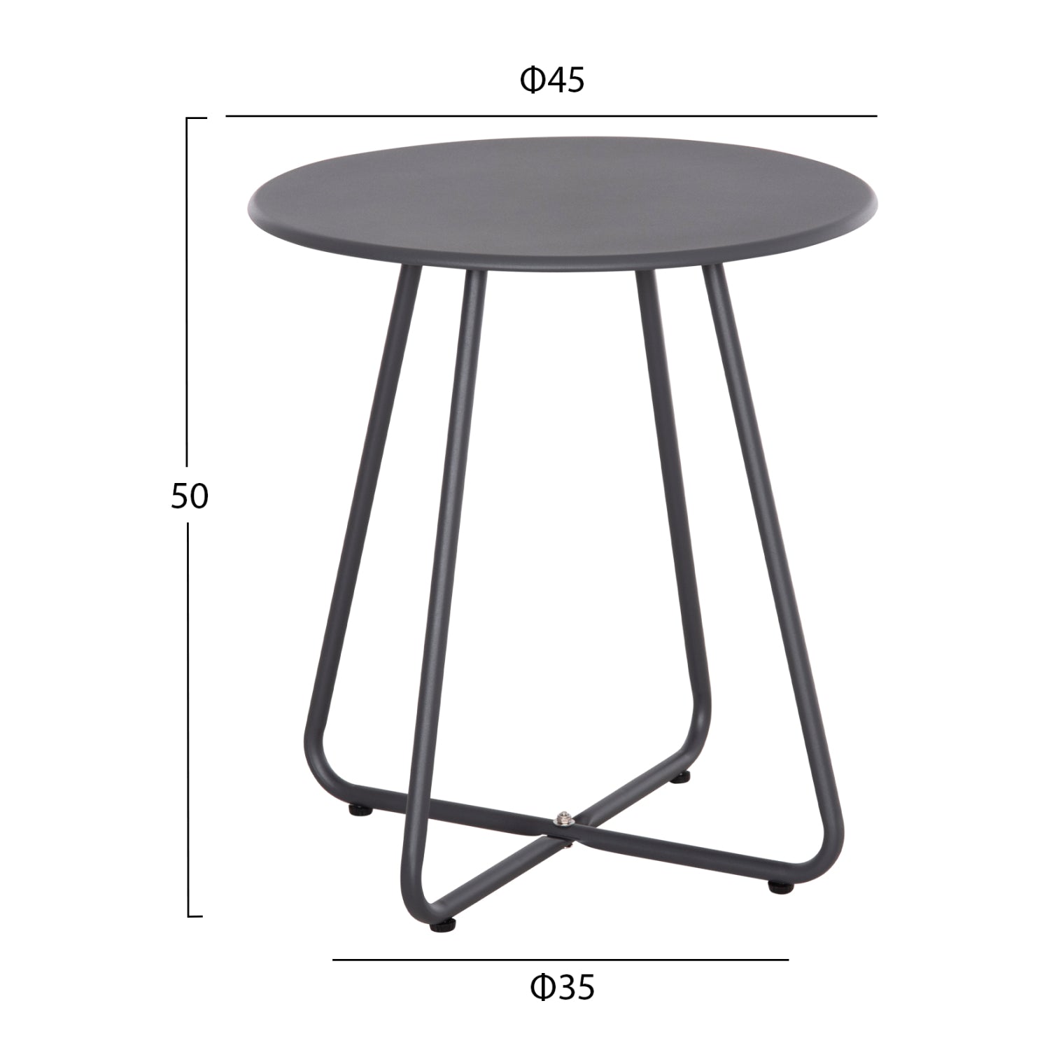 ΣΕΤ LOUNGE 3TMX ΕΞ.ΧΩΡΟΥ OREGO HM21107.01 ΑΛΟΥΜΙΝΙΟ & ΜΕΤΑΛΛΟ ΣΕ ΣΚΟΥΡΟ ΓΚΡΙ - Pakobazaar