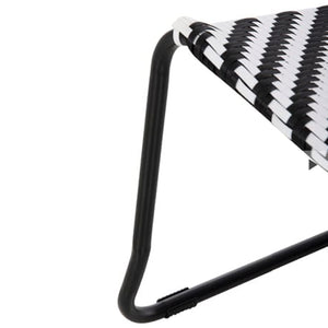 ΣΕΤ LOUNGE 3TMX ΕΞ.ΧΩΡΟΥ PONY HM21193.02 ΜΕΤΑΛΛΟ ΚΑΙ ΣΥΝΘ.RATTAN ΣΕ ΛΕΥΚΟ-ΜΑΥΡΟ - Pakobazaar