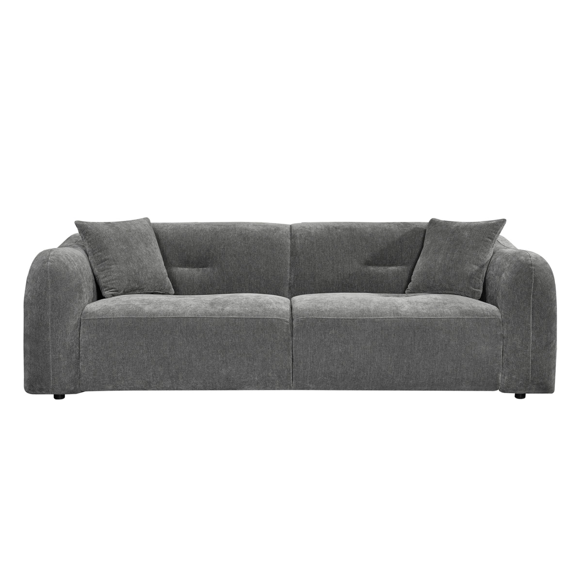 ΣΕΤ ΣΑΛΟΝΙ 2ΤΜΧ 3Θ+2Θ JUNOA HM10819.01 ΓΚΡΙ ΥΦΑΣΜΑ - Pakobazaar