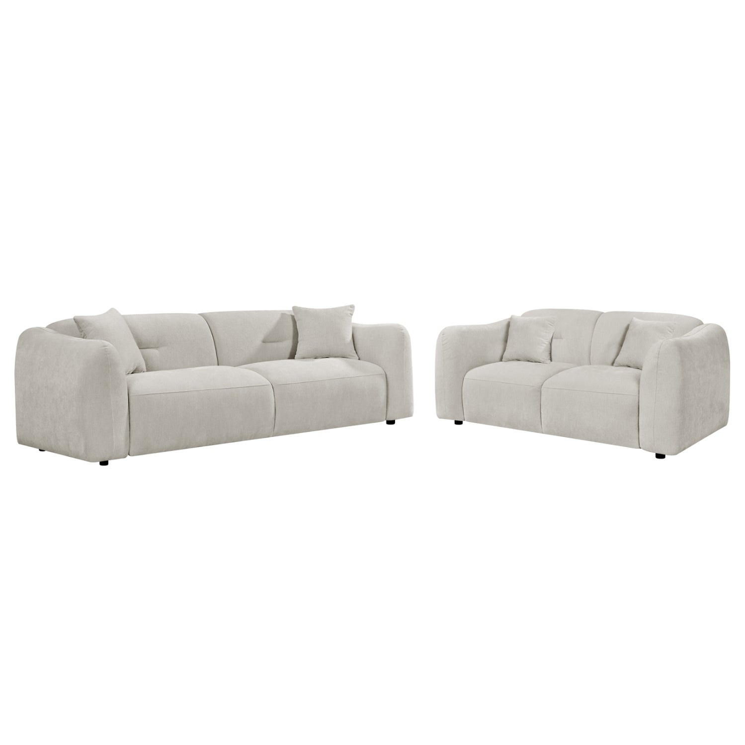 ΣΕΤ ΣΑΛΟΝΙ 2ΤΜΧ 3Θ+2Θ JUNOA HM10819.02 ΕΚΡΟΥ ΥΦΑΣΜΑ - Pakobazaar