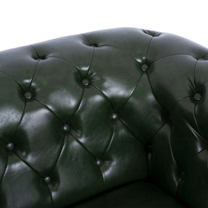 ΣΕΤ ΣΑΛΟΝΙ 3ΤΜΧ MOBAR HM10912.08 PU ΔΕΡΜΑ Τ.CHESTERFIELD ΚΥΠΑΡΙΣΣΙ - Pakobazaar