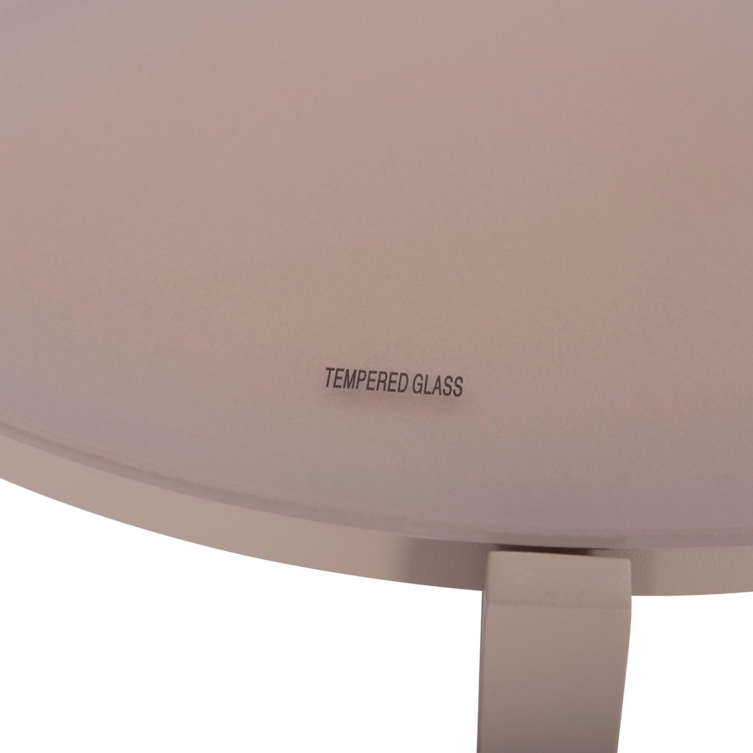 ΣΕΤ ΣΑΛΟΝΙ 4ΤΜΧ JULIETTE HM6280.04 ΚΑΠΟΥΤΣΙΝΟ ΑΛΟΥΜΙΝΙΟ-TEXTILENE--TEMPERED GLASS - Pakobazaar