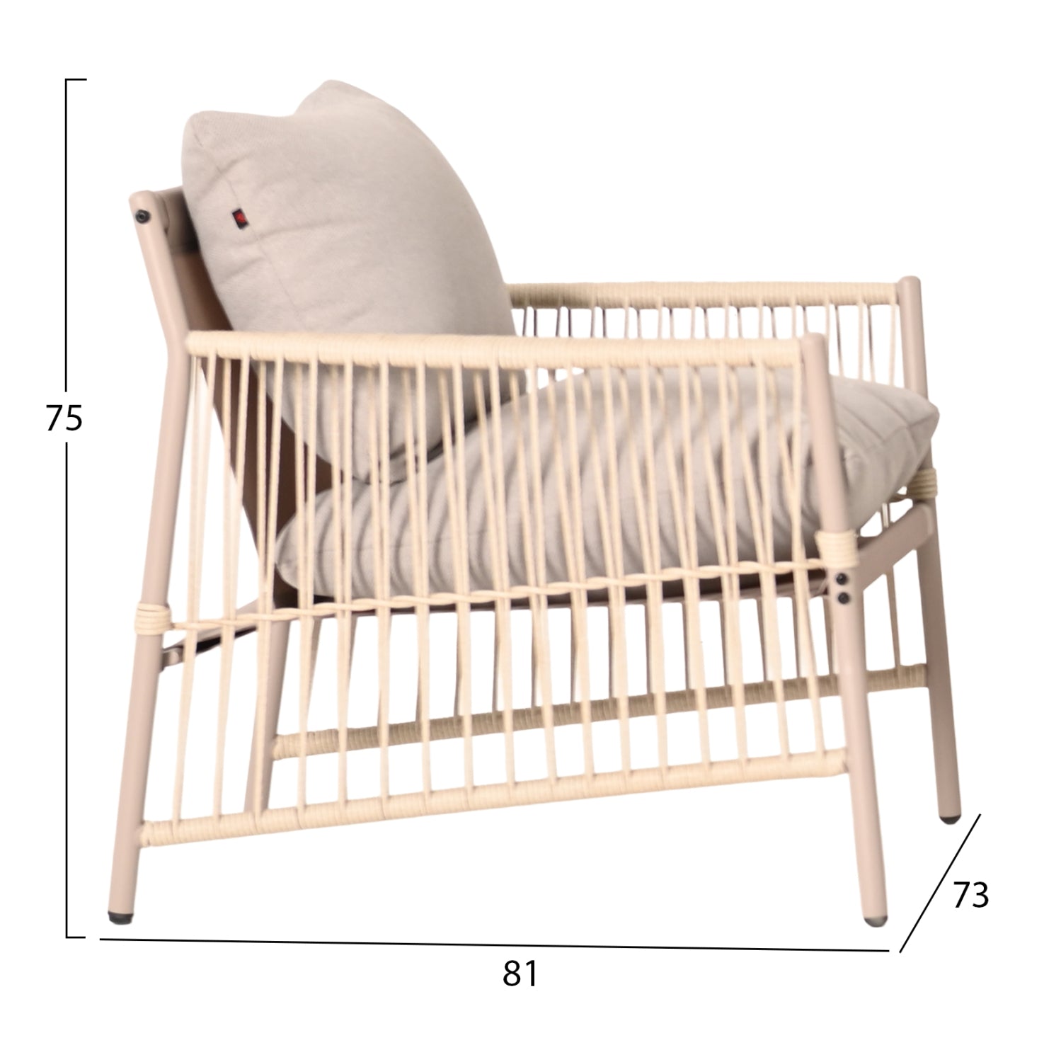 ΣΕΤ ΣΑΛΟΝΙ ΕΞ.ΧΩΡΟΥ 4 ΘΕΣΕΩΝ DEANDRA HM6507.02 ΣΑΜΠΑΝΙ ΜΕΤΑΛΛΟ--ΓΚΡΙ ΜΑΞΙΛΑΡΙΑ - Pakobazaar