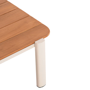 ΣΕΤ ΣΑΛΟΝΙ ΕΞ.ΧΩΡΟΥ 4ΤΜΧ ELARA HM6195.05 ΜΠΕΖ ΑΛΟΥΜΙΝΙΟ & OLEFIN-TEAK ΦΥΣΙΚΟ - Pakobazaar