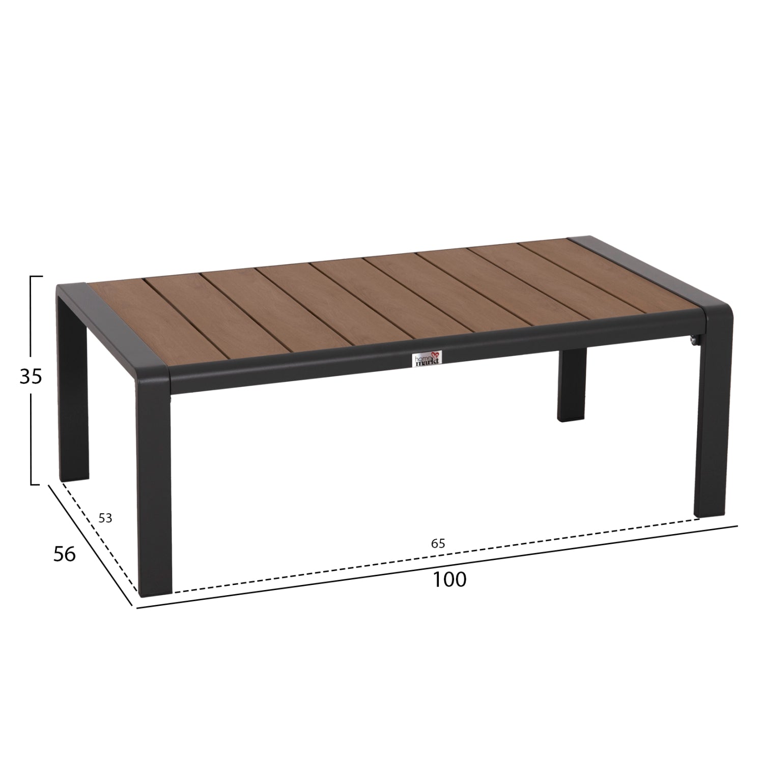 ΣΕΤ ΣΑΛΟΝΙ ΕΞ.ΧΩΡΟΥ 4ΤΜΧ SAFIN HM6278.03 ΑΛΟΥΜΙΝΙΟ & OLEFIN ΣΚΟΥΡΟ ΓΚΡΙ--POLYWOOD - Pakobazaar