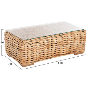 ΣΕΤ ΣΑΛΟΝΙ ΕΞ.ΧΩΡΟΥ TROPEL HM11941 3ΤΜΧ ΦΥΣΙΚΟ RATTAN-ΛΕΥΚΑ ΜΑΞΙΛΑΡΙΑ - Pakobazaar