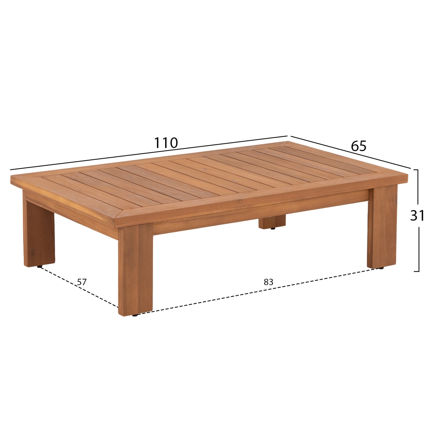 ΣΕΤ ΣΑΛΟΝΙ LOUNGE 4ΤΜΧ MIREX HM6521 ΞΥΛΟ ΑΚΑΚΙΑΣ--ΠΟΛΥΕΣΤΕΡΙΚΑ ΜΑΞΙΛΑΡΙΑ ΕΚΡΟΥ - Pakobazaar