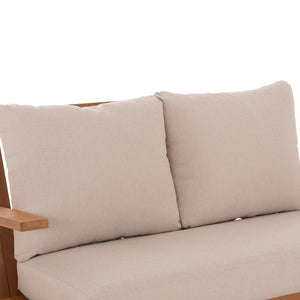ΣΕΤ ΣΑΛΟΝΙ LOUNGE 4ΤΜΧ MIREX HM6521 ΞΥΛΟ ΑΚΑΚΙΑΣ--ΠΟΛΥΕΣΤΕΡΙΚΑ ΜΑΞΙΛΑΡΙΑ ΕΚΡΟΥ - Pakobazaar
