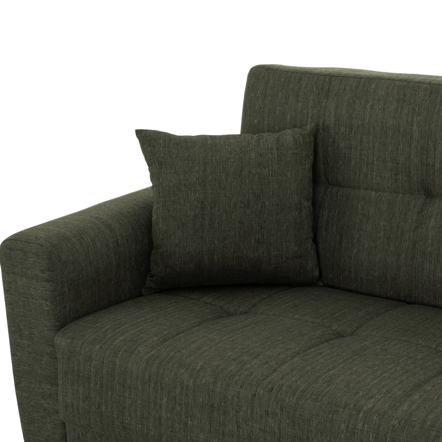 ΣΕΤ ΣΑΛΟΝΙΟΥ ΨΗΛΗ ΠΛΑΤΗ 2ΘΕΣΙΟΣ & 3ΘΕΣΙΟΣ HM11748.05-DARK OLIVE - Pakobazaar