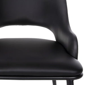 ΣΕΤ ΤΡΑΠΕΖΑΡΙΑ ΕΣΩΤ. ΧΩΡΟΥ 5ΤΜΧ HM11965 ΤΡΑΠΕΖΙ DENTY & 4 ΚΑΡΕΚΛΕΣ DELF (ΜΑΥΡΟ) - Pakobazaar