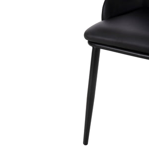 ΣΕΤ ΤΡΑΠΕΖΑΡΙΑ ΕΣΩΤ. ΧΩΡΟΥ 5ΤΜΧ HM11965 ΤΡΑΠΕΖΙ DENTY & 4 ΚΑΡΕΚΛΕΣ DELF (ΜΑΥΡΟ) - Pakobazaar