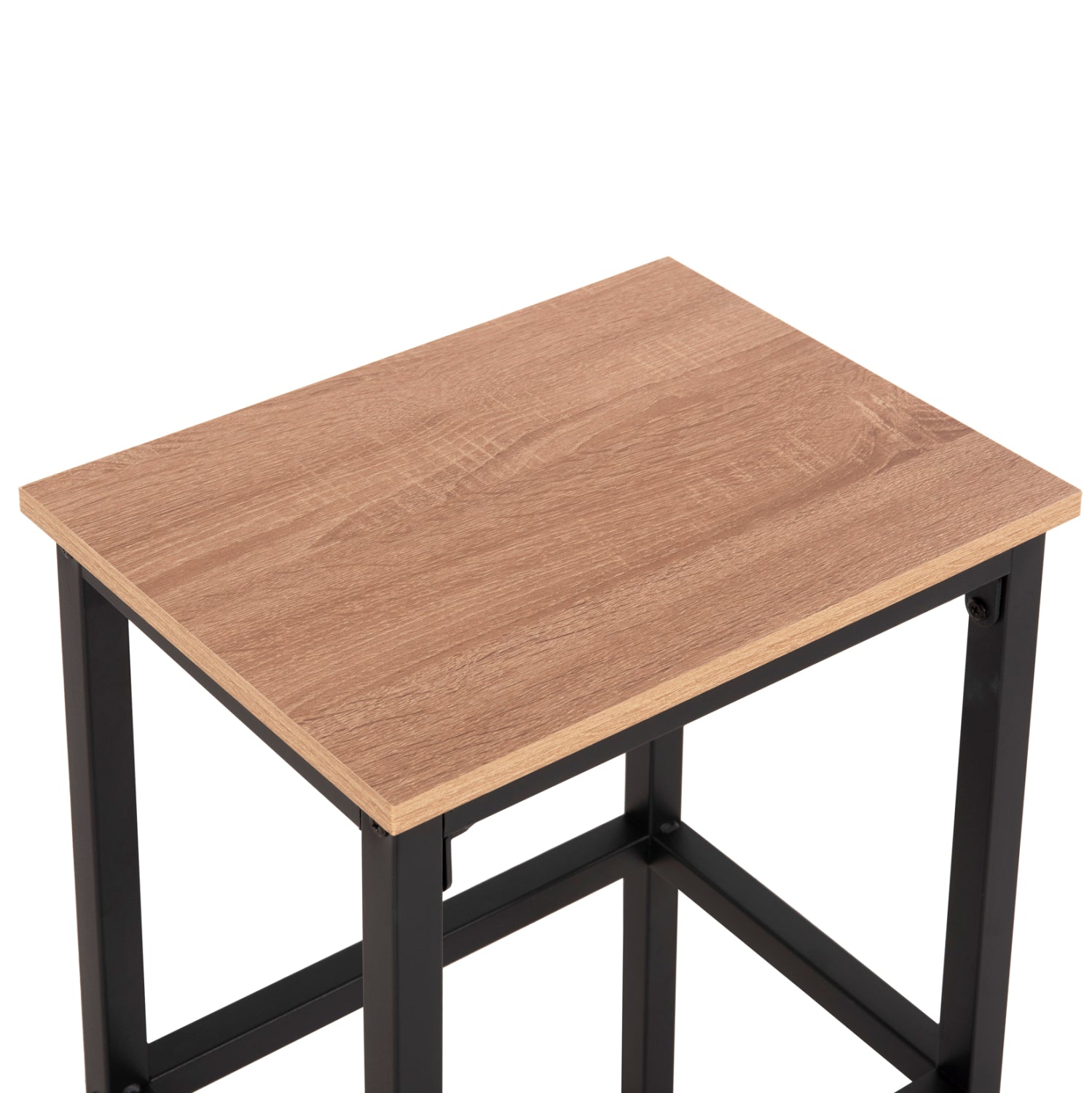 ΣΕΤ ΤΡΑΠΕΖΑΡΙΑ ΜΠΑΡ 5ΤΜΧ BOXY HM9882.01 ΜΑΥΡΟ ΜΕΤΑΛΛΟ-ΜΕΛΑΜΙΝΗ ΣΕ SONAMA - Pakobazaar