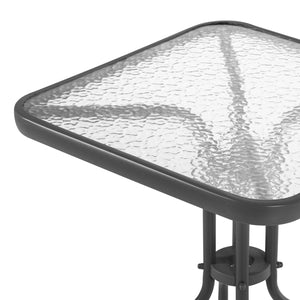 ΣΕΤ ΤΡΑΠΕΖΑΡΙΑΣ 3ΤΜΧ ΜΕ 2 ΚΑΡΕΚΛΕΣ & 1 ΤΡΑΠΕΖΙ 60x60 HM5183.01 - Pakobazaar
