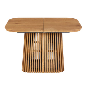 ΣΕΤ ΤΡΑΠΕΖΑΡΙΑΣ 5ΤΜΧ ΕΠΕΚΤΕΙΝΟΜΕΝΟ CORNEL HM12105.02 MDF--ΥΦΑΣΜΑ ΜΠΕΖ - Pakobazaar