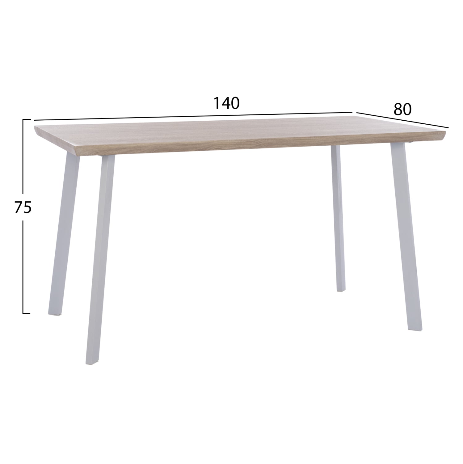 ΣΕΤ ΤΡΑΠΕΖΑΡΙΑΣ 5ΤΜΧ OFIRA HM10634 MDF TOP ΣΕ SONAMA--ΛΕΥΚΕΣ ΚΑΡΕΚΛΕΣ - Pakobazaar