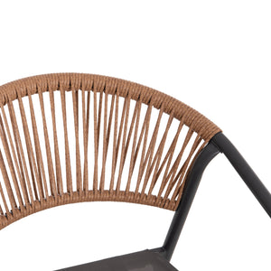 ΣΕΤ ΤΡΑΠΕΖΑΡΙΑΣ 5ΤΜΧ ADAM HM10727.01 ΚΑΡΕΚΛΕΣ ΜΕΤΑΛΛΙΚΕΣ & ΤΡΑΠΕΖΙ 110x60εκ ΓΚΡΙ - Pakobazaar