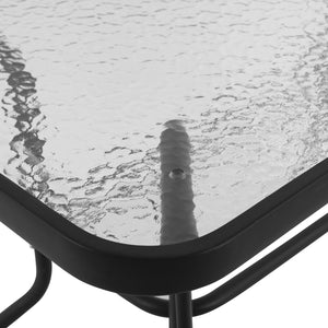 ΣΕΤ ΤΡΑΠΕΖΑΡΙΑΣ 5ΤΜΧ ADAM HM10727.03 ΚΑΡΕΚΛΕΣ ΜΕΤΑΛΛΙΚΕΣ & ΤΡΑΠΕΖΙ 110x60εκ ΜΑΥΡΟ - Pakobazaar