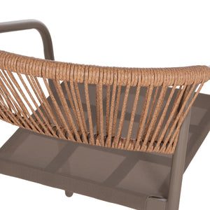 ΣΕΤ ΤΡΑΠΕΖΑΡΙΑΣ 5ΤΜΧ ADAM HM10727.04 ΚΑΡΕΚΛΕΣ ΜΕΤΑΛΛΙΚΕΣ & ΤΡΑΠΕΖΙ 110x60εκ ΣΑΜΠΑΝΙ - Pakobazaar
