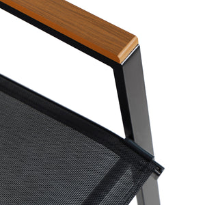 ΣΕΤ ΤΡΑΠΕΖΑΡΙΑΣ 5ΤΜΧ BRUNO HM10729.03 ΚΑΡΕΚΛΕΣ ΜΕΤΑΛΛΙΚΕΣ & ΤΡΑΠΕΖΙ 150x90εκ ΜΑΥΡΟ - Pakobazaar