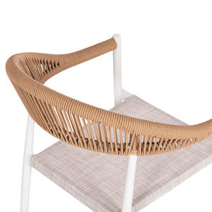 ΣΕΤ ΤΡΑΠΕΖΑΡΙΑΣ 5ΤΜΧ BERG HM10823.01 ΑΛΟΥΜΙΝΙΟ-POLYWOOD-TEXTILENE---ΛΕΥΚΟ - Pakobazaar