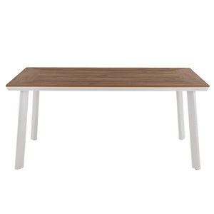 ΣΕΤ ΤΡΑΠΕΖΑΡΙΑΣ 5ΤΜΧ BERG HM10823.01 ΑΛΟΥΜΙΝΙΟ-POLYWOOD-TEXTILENE---ΛΕΥΚΟ - Pakobazaar
