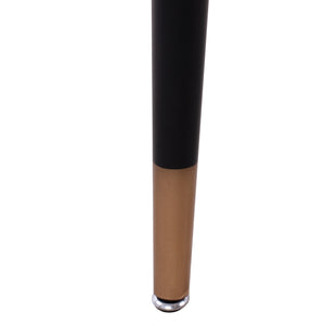 ΣΕΤ ΤΡΑΠΕΖΑΡΙΑΣ 5ΤΜΧ GAFF HM10847.02 MDF TOP ΦΥΣΙΚΟ--ΥΦΑΣΜΑ ΜΠΕΖ & ΜΕΤΑΛΛΟ ΜΑΥΡΟ - Pakobazaar