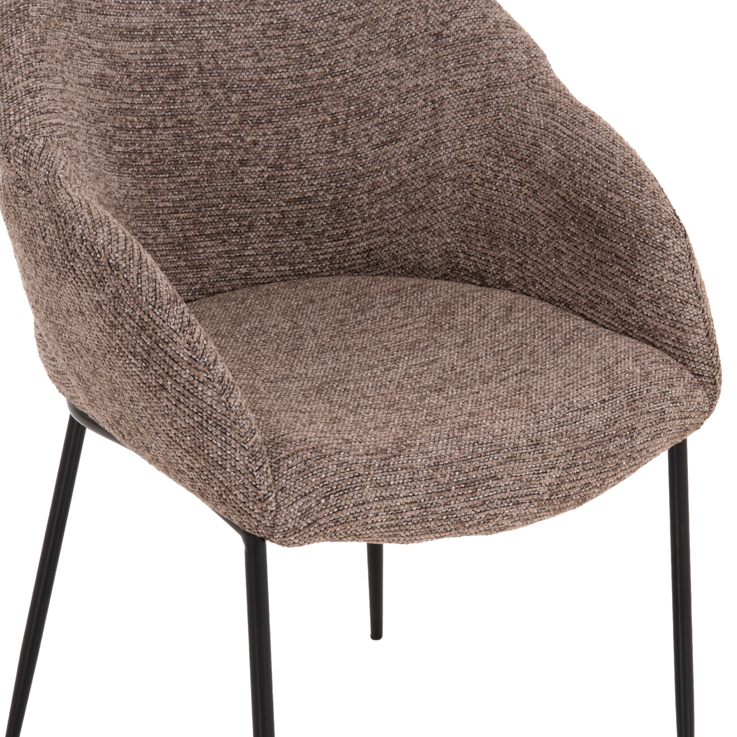 ΣΕΤ ΤΡΑΠΕΖΑΡΙΑΣ 5ΤΜΧ DRENNY HM10952.03 ΚΕΡΑΜΙΚΟ TOP--ΥΦΑΣΜΑ TAUPE & ΜΕΤΑΛ.ΠΟΔΙΑ - Pakobazaar