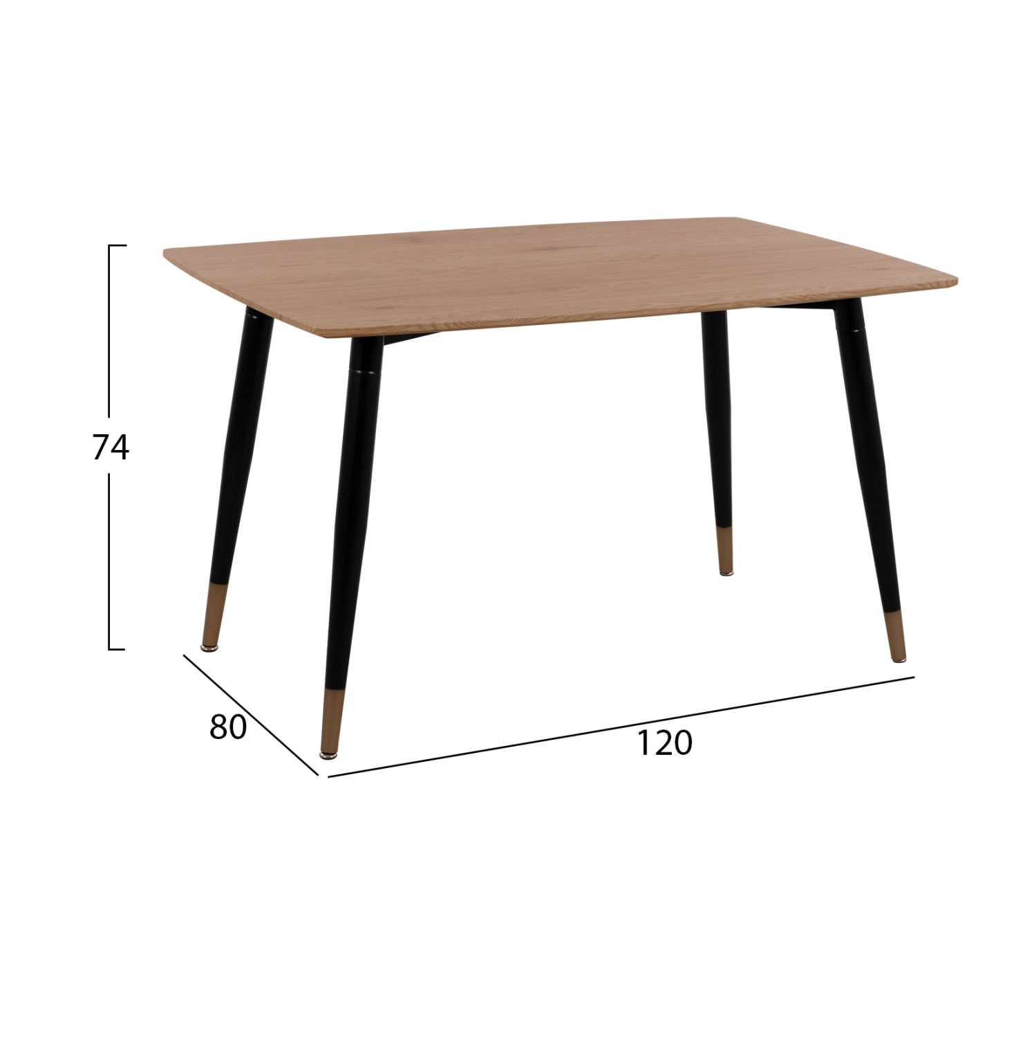 ΣΕΤ ΤΡΑΠΕΖΑΡΙΑΣ 5ΤΜΧ ALIZA HM12122.01 MDF TOP ΣΕ ΦΥΣΙΚΟ--ΣΑΠΙΟ ΜΗΛΟ ΒΕΛΟΥΔΟ - Pakobazaar