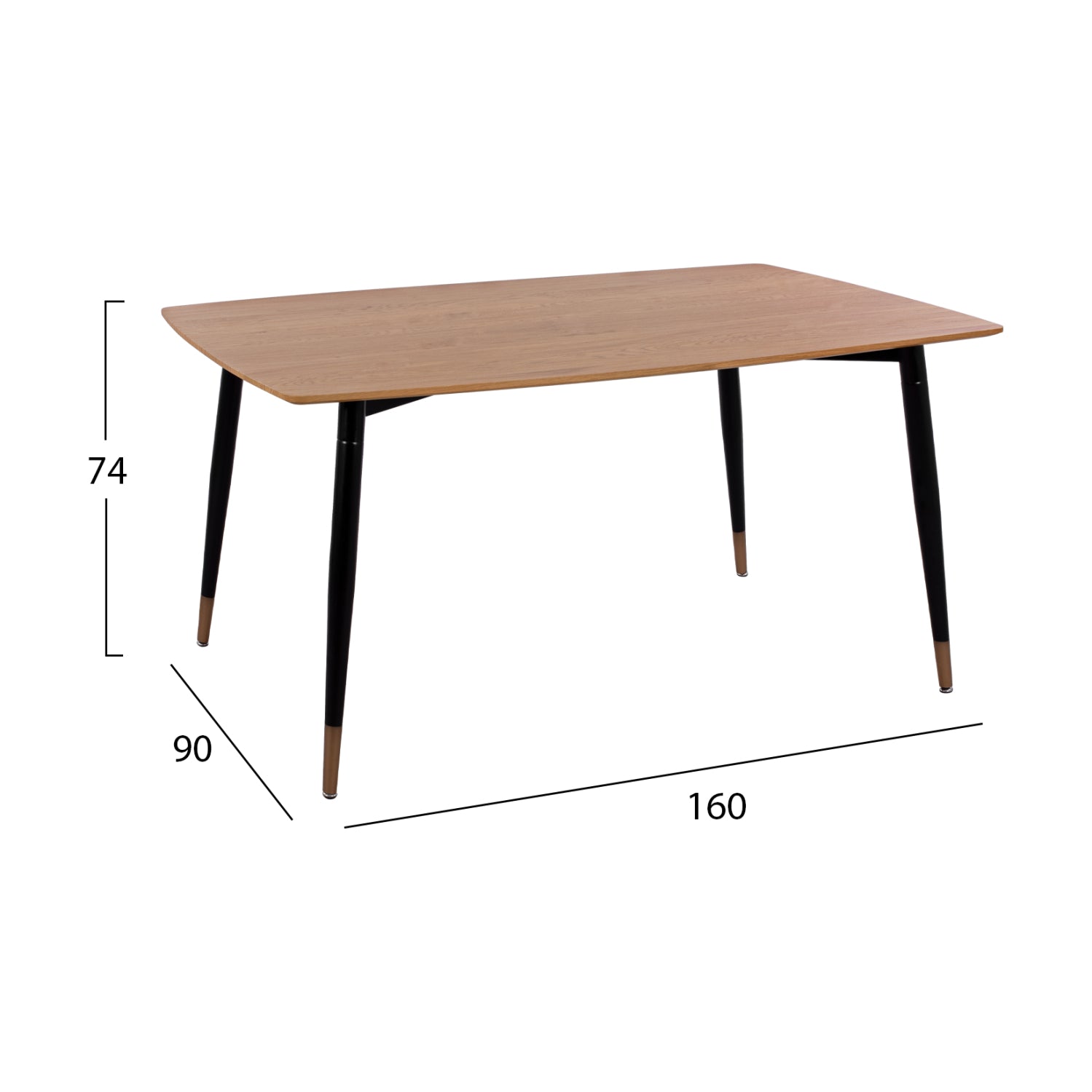 ΣΕΤ ΤΡΑΠΕΖΑΡΙΑΣ 5ΤΜΧ JOLIE HM12123.01 MDF TOP ΣΕ ΦΥΣΙΚΟ--ΚΥΠΑΡΙΣΣΙ ΒΕΛΟΥΔΟ - Pakobazaar