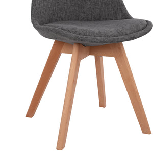 ΣΕΤ ΤΡΑΠΕΖΑΡΙΑΣ 5ΤΜΧ VEGAS HM21177 MDF TOP ΣΕ ΓΚΡΙ--ΥΦΑΣΜΑ ΣΕ ΓΚΡΙ - Pakobazaar