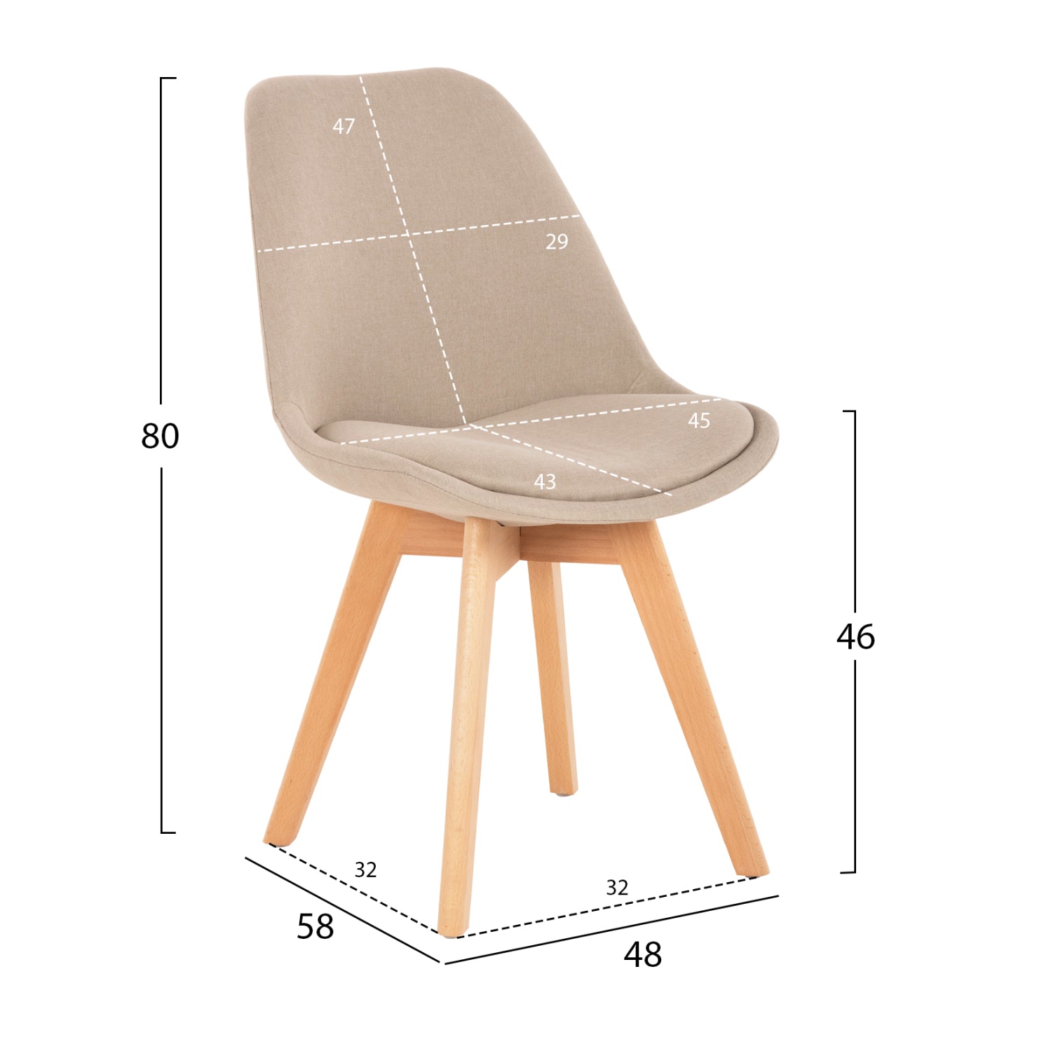 ΣΕΤ ΤΡΑΠΕΖΑΡΙΑΣ 5ΤΜΧ VEGAS HM21180 MDF TOP ΣΕ ΦΥΣΙΚΟ--ΥΦΑΣΜΑ ΜΠΕΖ - Pakobazaar