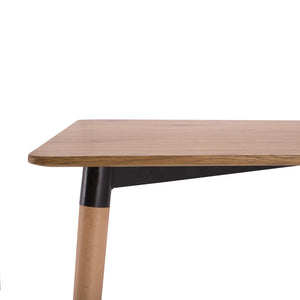 ΣΕΤ ΤΡΑΠΕΖΑΡΙΑΣ 5ΤΜΧ VANESSA HM21181 MDF TOP ΣΕ ΦΥΣΙΚΟ-ΣΚΕΛΕΤΟΣ ΣΕ ΦΥΣΙΚΟ - Pakobazaar