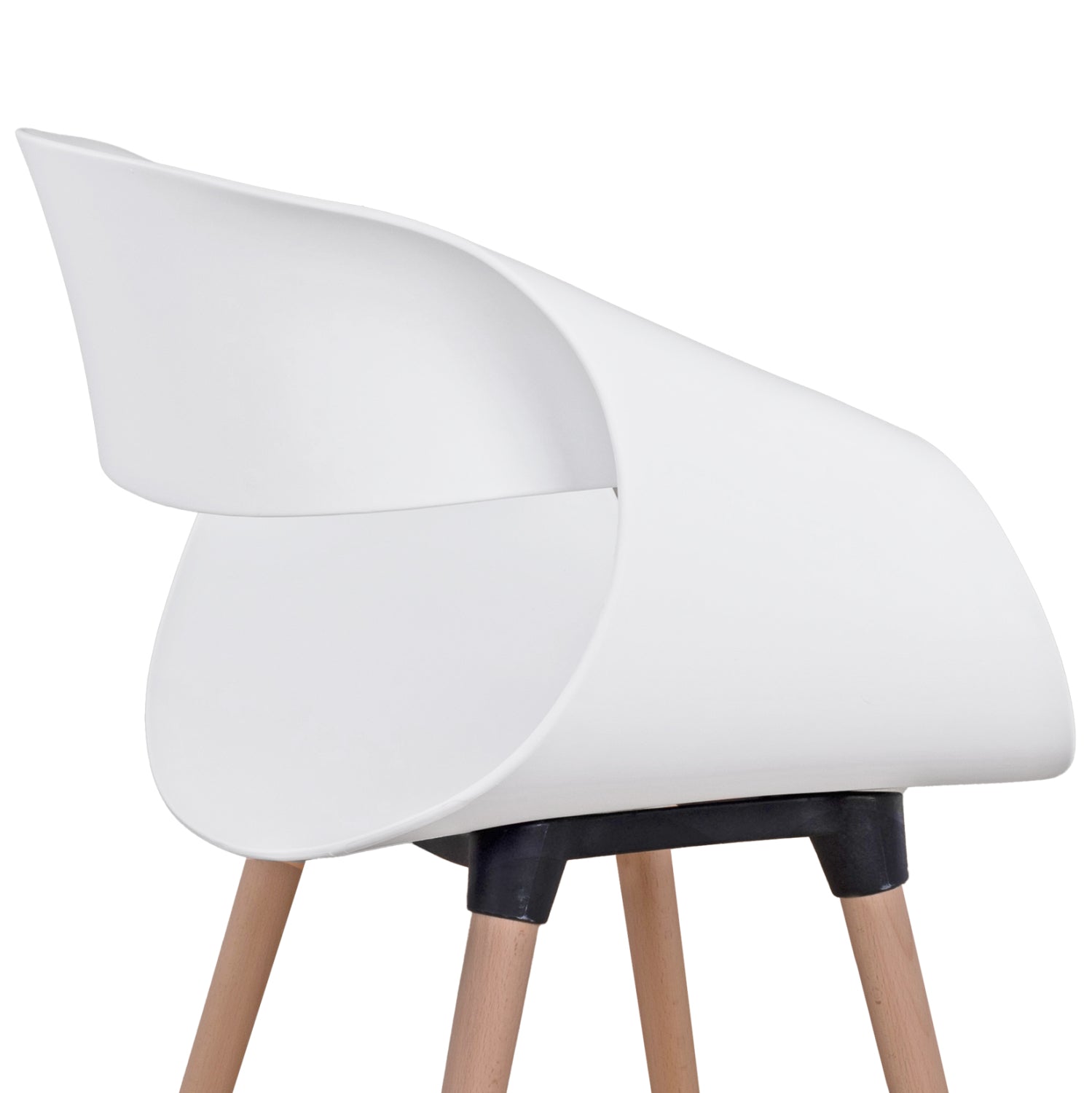 ΣΕΤ ΤΡΑΠΕΖΑΡΙΑΣ 5ΤΜΧ MAGGIE HM21186 MDF TOP & ΠΟΛΥΠΡΟΠΥΛΕΝΙΟ ΣΕ ΛΕΥΚΟ ΧΡΩΜΑ - Pakobazaar