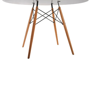 ΣΕΤ ΤΡΑΠΕΖΑΡΙΑΣ 5ΤΜΧ MAGGIE HM21186 MDF TOP & ΠΟΛΥΠΡΟΠΥΛΕΝΙΟ ΣΕ ΛΕΥΚΟ ΧΡΩΜΑ - Pakobazaar