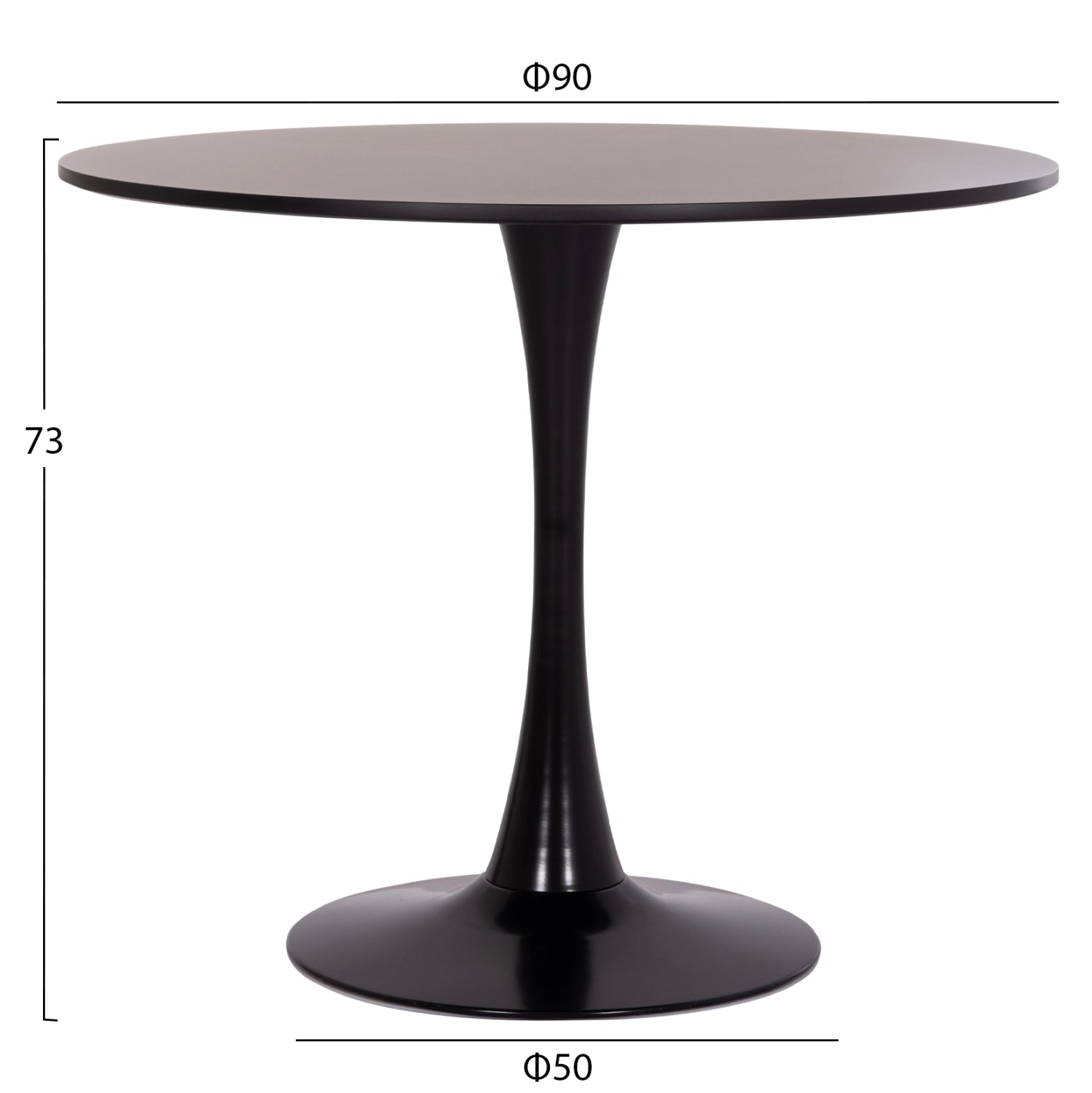 ΣΕΤ ΤΡΑΠΕΖΑΡΙΑΣ 5ΤΜΧ BROLIN HM21191 MDF TOP-ΜΕΤΑΛΛΙΚΑ ΠΟΔΙΑ-ΒΕΛΟΥΔΟ--ΜΑΥΡΟ - Pakobazaar