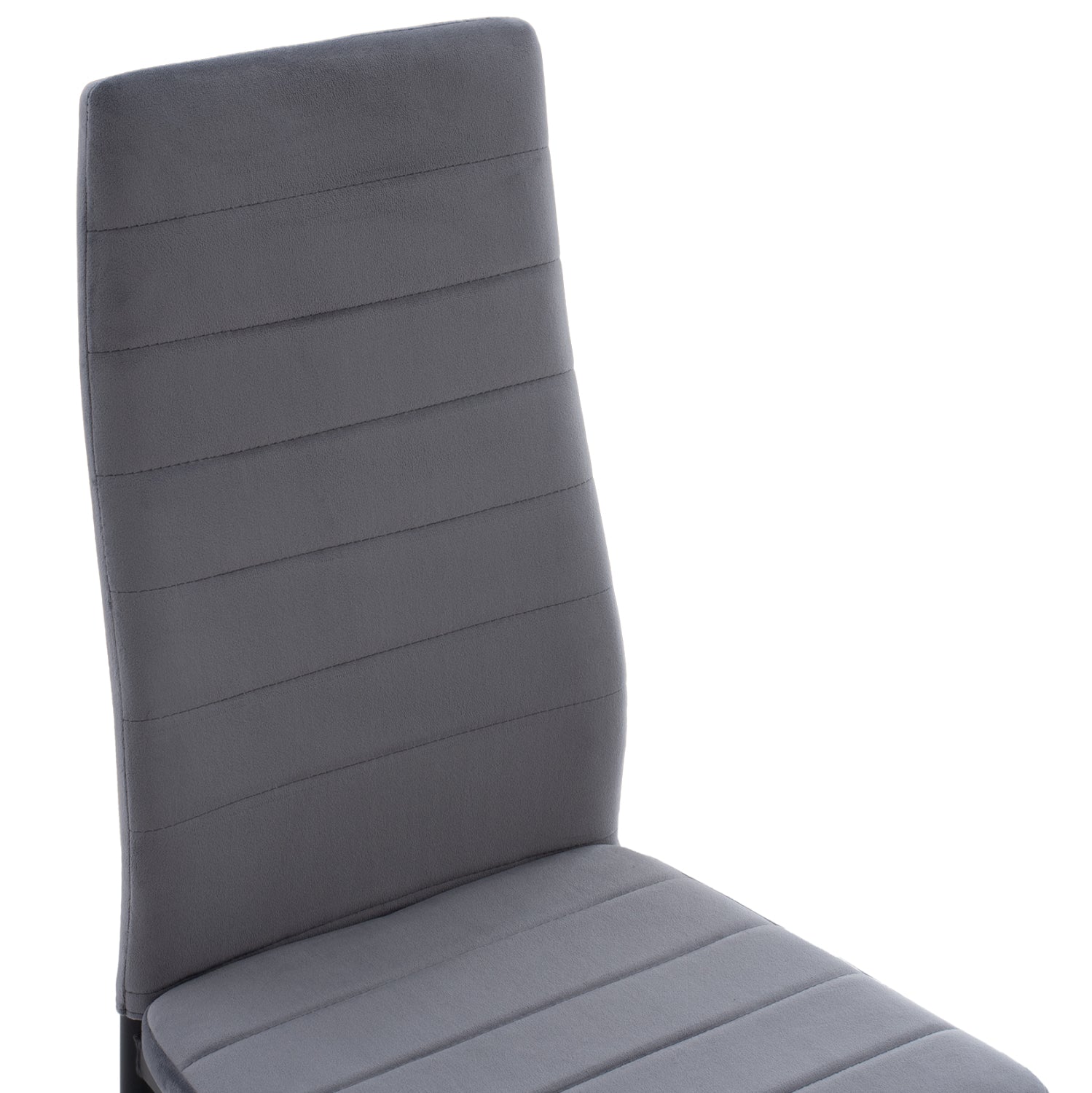 ΣΕΤ ΤΡΑΠΕΖΑΡΙΑΣ 5ΤΜΧ LADY HM21199.01 ΓΥΑΛΙ--ΜΕΤΑΛΛΟ ΣΕ ΜΑΥΡΟ & ΒΕΛΟΥΔΟ ΓΚΡΙ - Pakobazaar