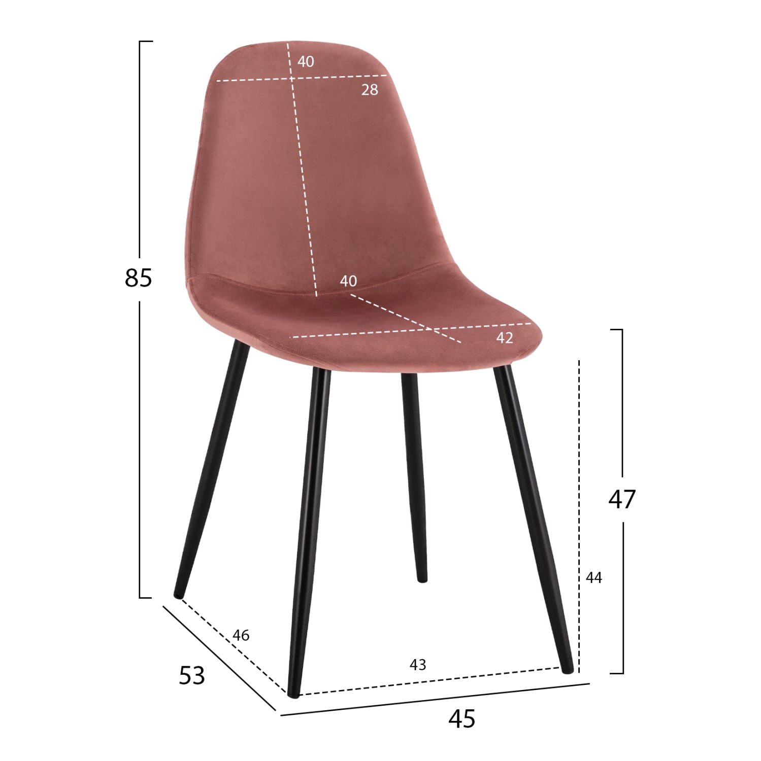 ΣΕΤ ΤΡΑΠΕΖΑΡΙΑΣ 5ΤΜΧ ALIZA HM21201 MDF TOP-ΒΕΛΟΥΔΟ ΣΑΠΙΟ ΜΗΛΟ & ΜΕΤΑΛΛΟ ΜΑΥΡΟ - Pakobazaar