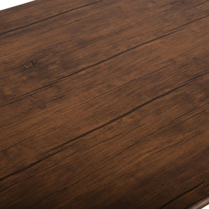 ΣΕΤ ΤΡΑΠΕΖΑΡΙΑΣ 5ΤΜΧ PEARY HM9416.11 ΜΕΤΑΛΛΟ ΜΑΥΡΟ-MDF ΚΑΡΥΔΙ 110x60x74Yεκ. - Pakobazaar