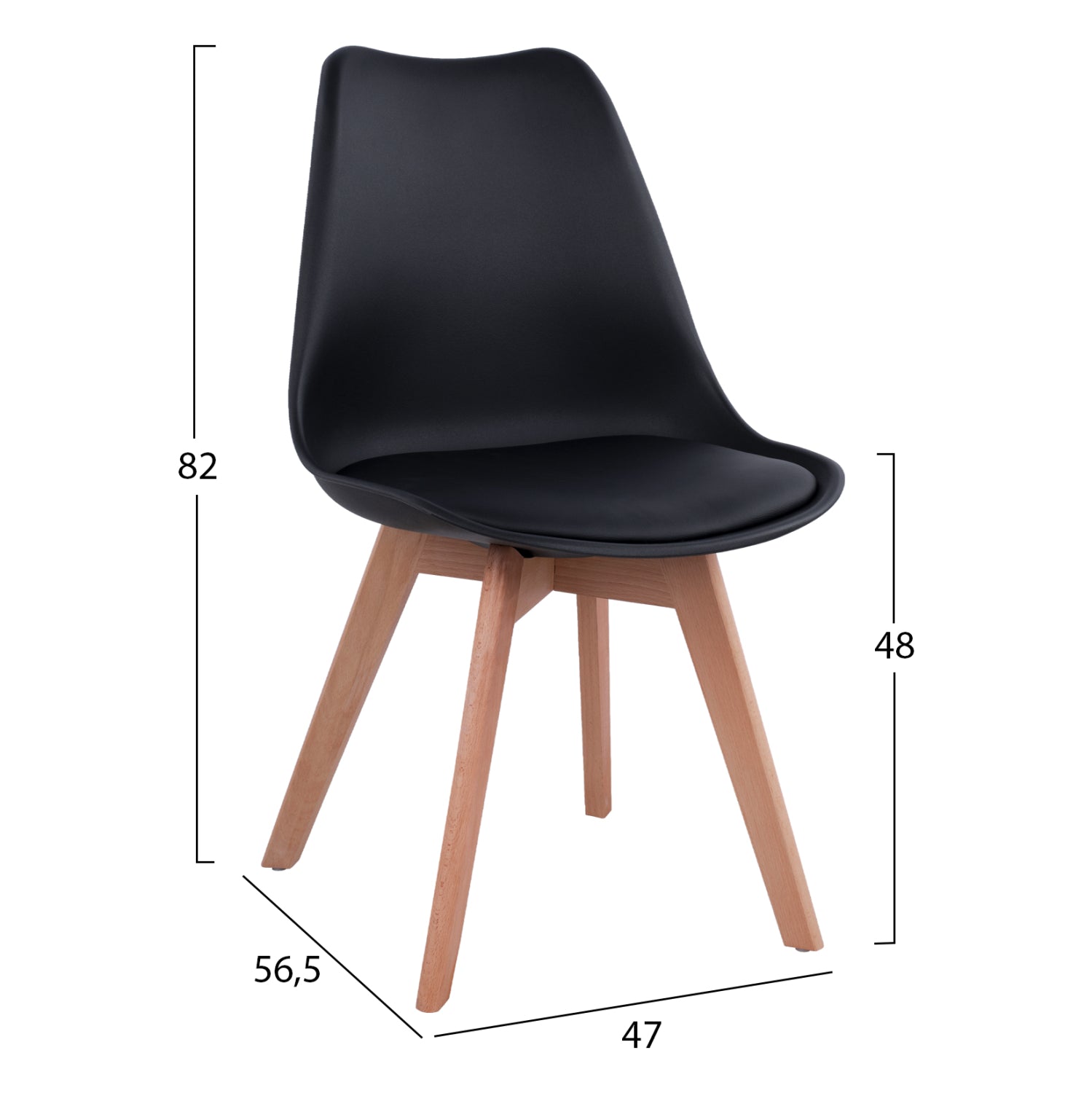 ΣΕΤ ΤΡΑΠΕΖΑΡΙΑΣ 5ΤΜΧ ΤΡΑΠΕΖΙ Φ90X74 & 4 ΚΑΡΕΚΛΕΣ VEGAS ΜΑΥΡΕΣ HM11692.02 - Pakobazaar