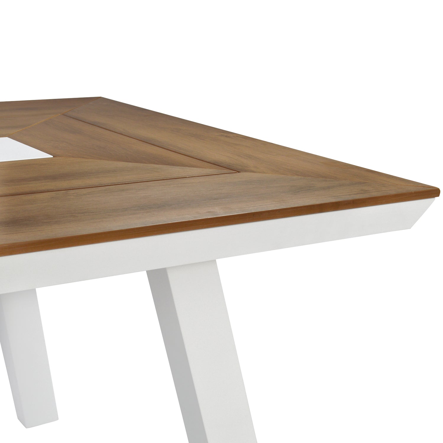 ΣΕΤ ΤΡΑΠΕΖΑΡΙΑΣ 7ΤΜΧ ΑΛΟΥΜΙΝΙΟΥ ΣΕ ΛΕΥΚΟ ΧΡΩΜΑ HM5233.01 - Pakobazaar