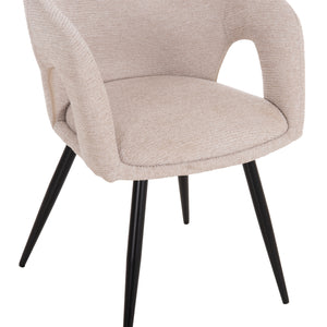 ΣΕΤ ΤΡΑΠΕΖΑΡΙΑΣ 7ΤΜΧ ΕΠΕΚΤΕΙΝΟΜΕΝΟ CORNEL HM12107.02 MDF--ΥΦΑΣΜΑ ΜΠΕΖ - Pakobazaar
