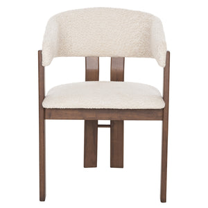 ΣΕΤ ΤΡΑΠΕΖΑΡΙΑΣ 7ΤΜΧ ZARRA HM21338.01 ΤΡΑΠΕΖΙ ΑΠΟ MDF--ΚΑΡΕΚΛΕΣ ΜΕ ΜΠΟΥΚΛΕ ΥΦΑΣΜΑ - Pakobazaar