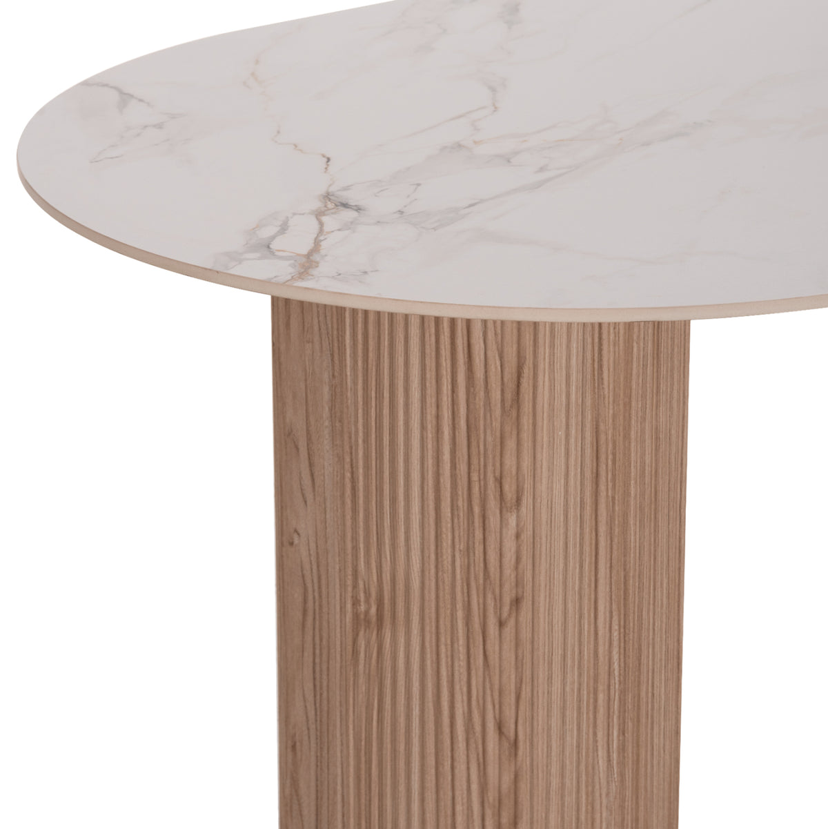 ΣΕΤ ΤΡΑΠΕΖΑΡΙΑΣ 7ΤΜΧ MELLOW HM21360 ΚΕΡΑΜΙΚΟ TOP/MDF ΠΟΔΙΑ--PU ΓΚΡΙ/ΜΕΤΑΛ.ΠΟΔΙΑ - Pakobazaar