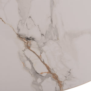 ΣΕΤ ΤΡΑΠΕΖΑΡΙΑΣ 7ΤΜΧ MELLOW HM21361 ΚΕΡΑΜΙΚΟ TOP/MDF ΠΟΔΙΑ--PU ΚΑΦΕ/ΜΕΤΑΛ.ΠΟΔΙΑ - Pakobazaar