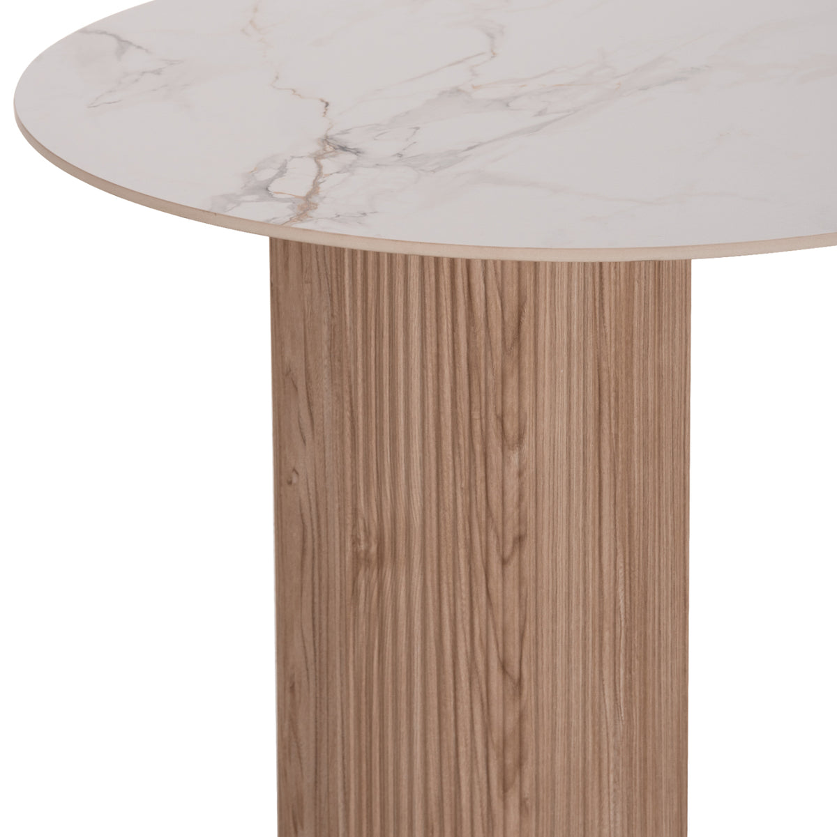 ΣΕΤ ΤΡΑΠΕΖΑΡΙΑΣ 7ΤΜΧ MELLOW HM21361 ΚΕΡΑΜΙΚΟ TOP/MDF ΠΟΔΙΑ--PU ΚΑΦΕ/ΜΕΤΑΛ.ΠΟΔΙΑ - Pakobazaar