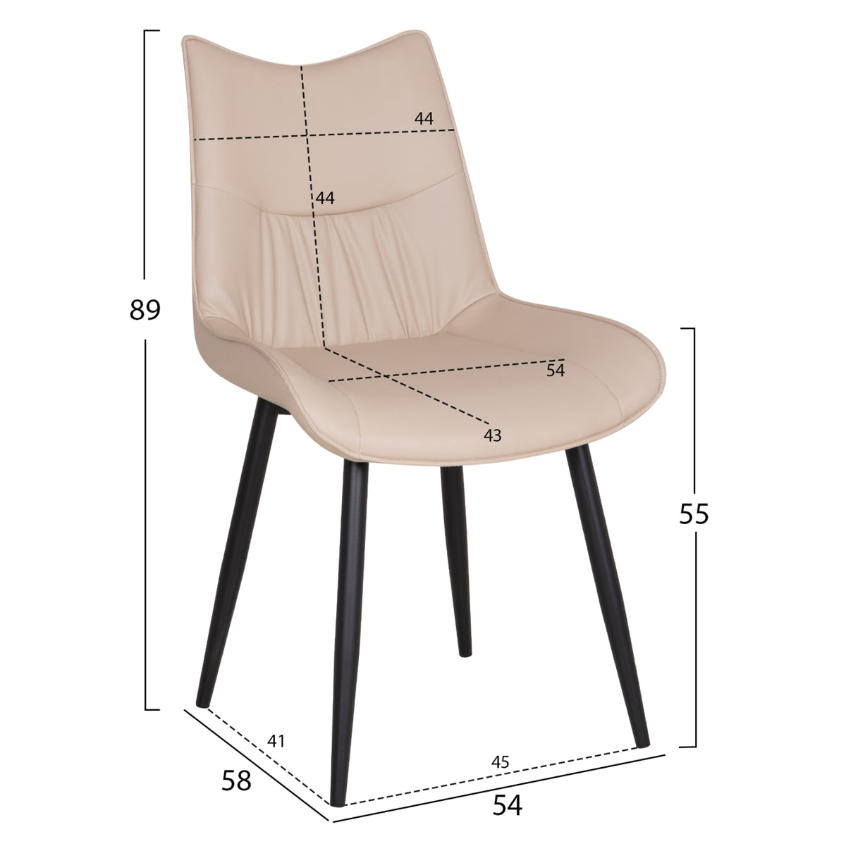 ΣΕΤ ΤΡΑΠΕΖΑΡΙΑΣ 7ΤΜΧ ISKA HM21363 ΚΕΡΑΜΙΚΟ TOP/ΜΕΤΑΛ. ΠΟΔΙΑ--PU ΜΠΕΖ/ΜΕΤΑΛ.ΠΟΔΙΑ - Pakobazaar