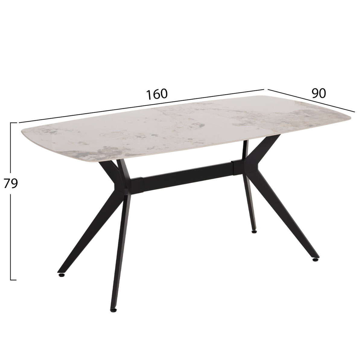 ΣΕΤ ΤΡΑΠΕΖΑΡΙΑΣ 7ΤΜΧ AIKA HM21364 ΚΕΡΑΜΙΚΟ TOP/ΜΕΤΑΛ. ΠΟΔΙΑ--PU ΓΚΡΙ/ΜΕΤΑΛ.ΠΟΔΙΑ - Pakobazaar