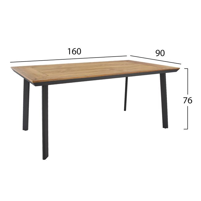 ΣΕΤ ΤΡΑΠΕΖΑΡΙΑΣ 7ΤΜΧ ΣΕ ΓΚΡΙ ΧΡΩΜΑ HM5240.02 - Pakobazaar