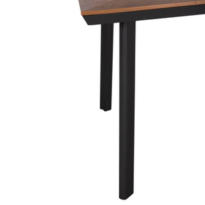ΣΕΤ ΤΡΑΠΕΖΑΡΙΑΣ 9ΤΜΧ MAGNET HM10828.01 ΑΛΟΥΜΙΝΙΟ ΣΚΟΥΡΟ ΓΚΡΙ--POLYWOOD--P.E.ΣΧΟΙΝΙ - Pakobazaar