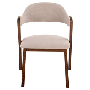 ΣΕΤ ΤΡΑΠΕΖΑΡΙΑΣ 9ΤΜΧ RIDER HM21341 ΤΡΑΠΕΖΙ ΑΠΟ MDF--ΚΑΡΕΚΛΕΣ RUBBERWOOD & ΥΦΑΣΜΑ - Pakobazaar